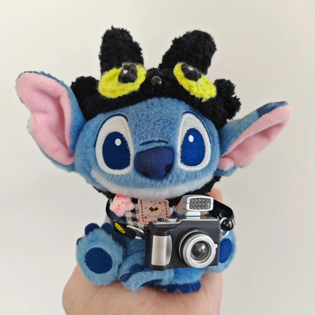 正版无牙仔史迪仔包包挂件毛绒玩偶背包装饰史迪奇书包钥匙扣礼物