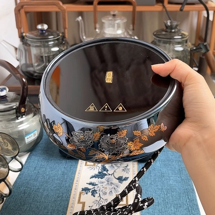莲***子岳恒花开富贵电陶炉样品