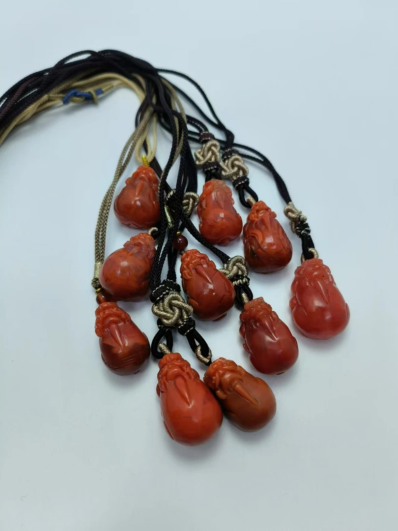 南红满色貔貅坠 C383 多样性发其一 百搭 | 时尚 | 素款 | 珠宝