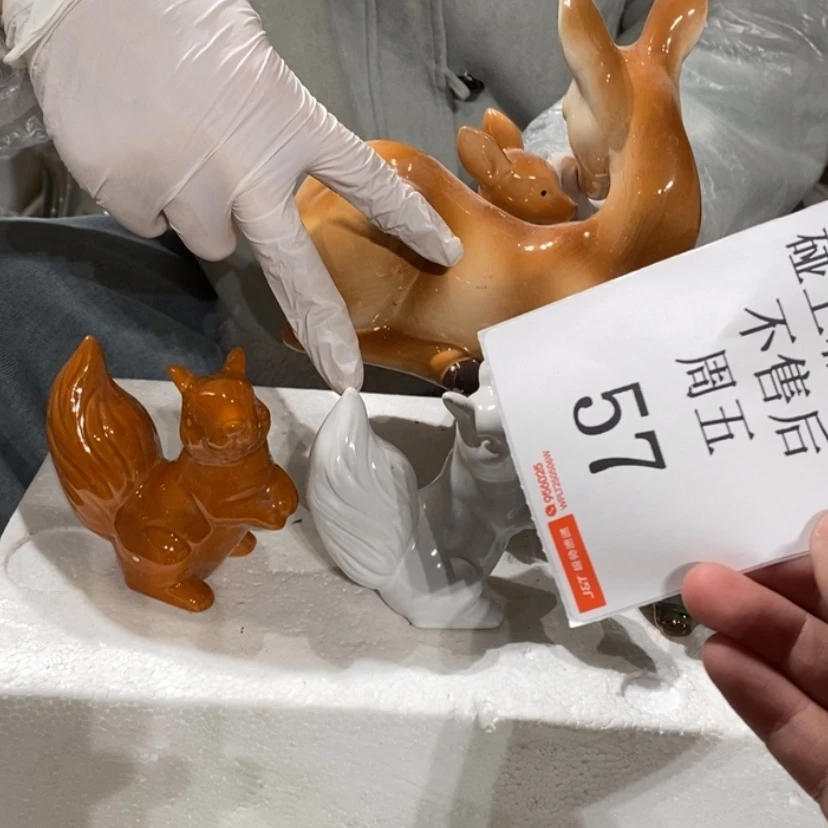 【闪购商品】摆件该***。陶瓷摆件瑕疵特卖