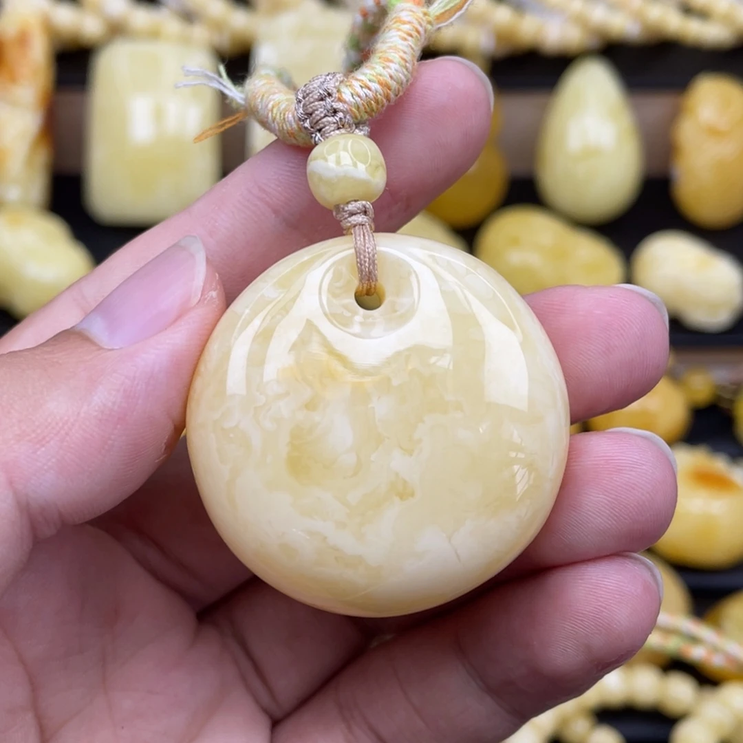 琥珀未镶嵌裸石琥珀蜜蜡