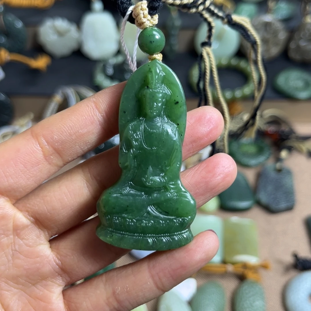 和田玉（糖玉）未镶嵌颈饰