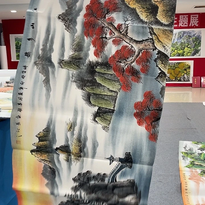 国画今天今天早上起来发现