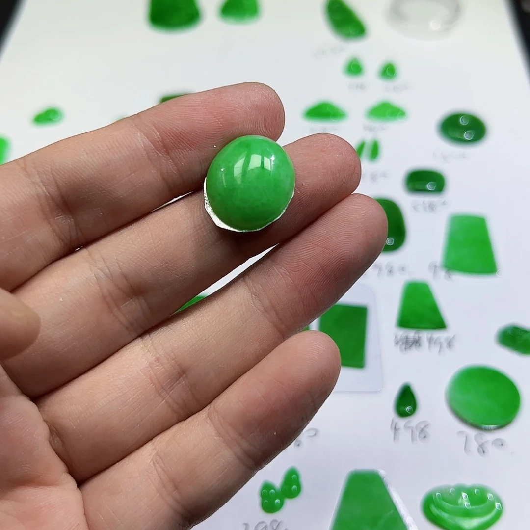 裸石翡翠天然缅甸A货翡翠