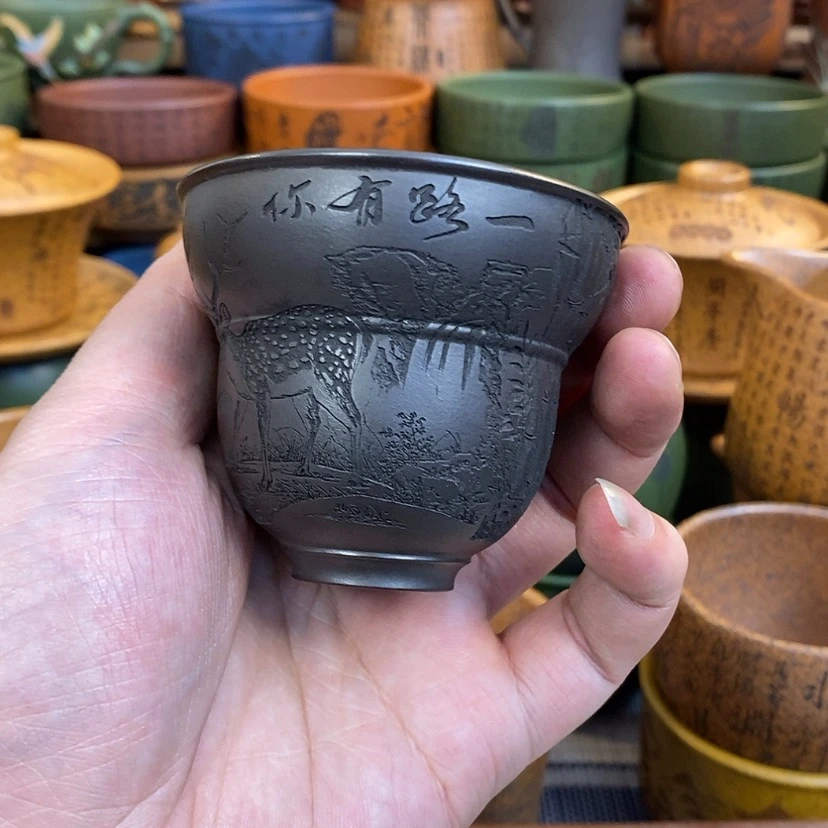 【闪购商品】紫砂公道杯宜兴全手工紫砂杯