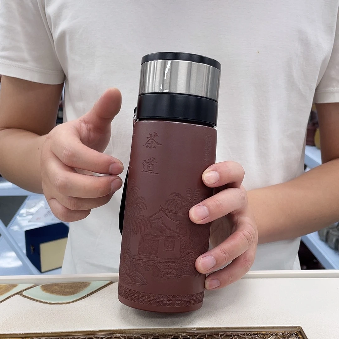 紫砂茶杯车载茶道