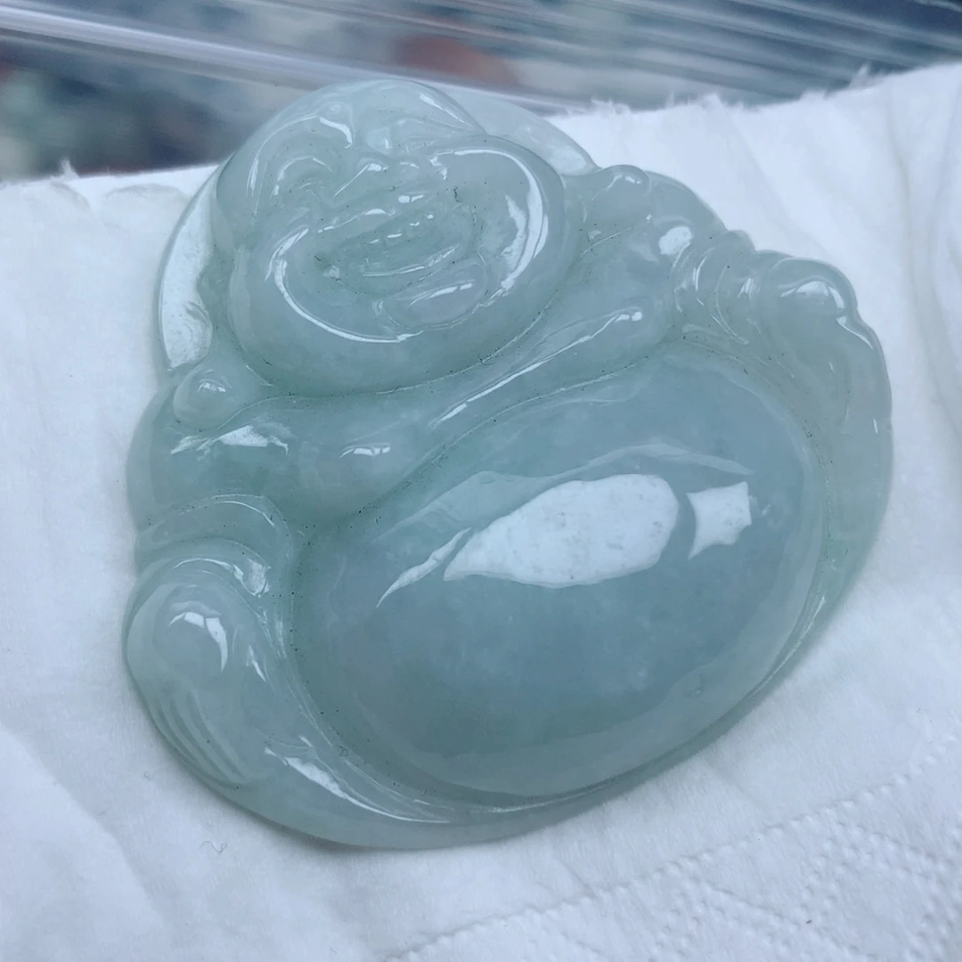翡翠未镶嵌项链珠子翡