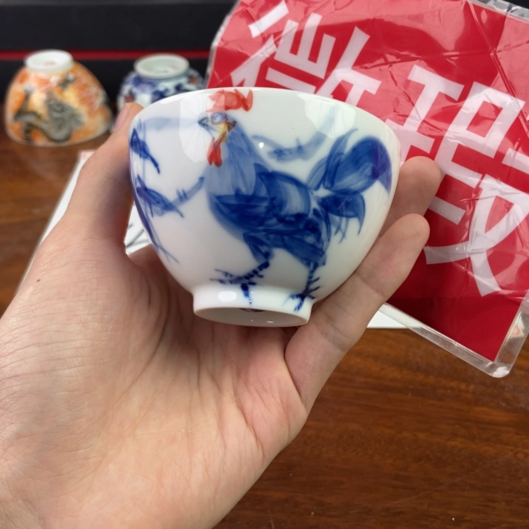 杯景德镇手绘陶瓷艺术