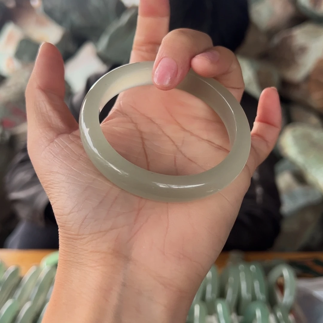 绿东陵冰晴水手镯