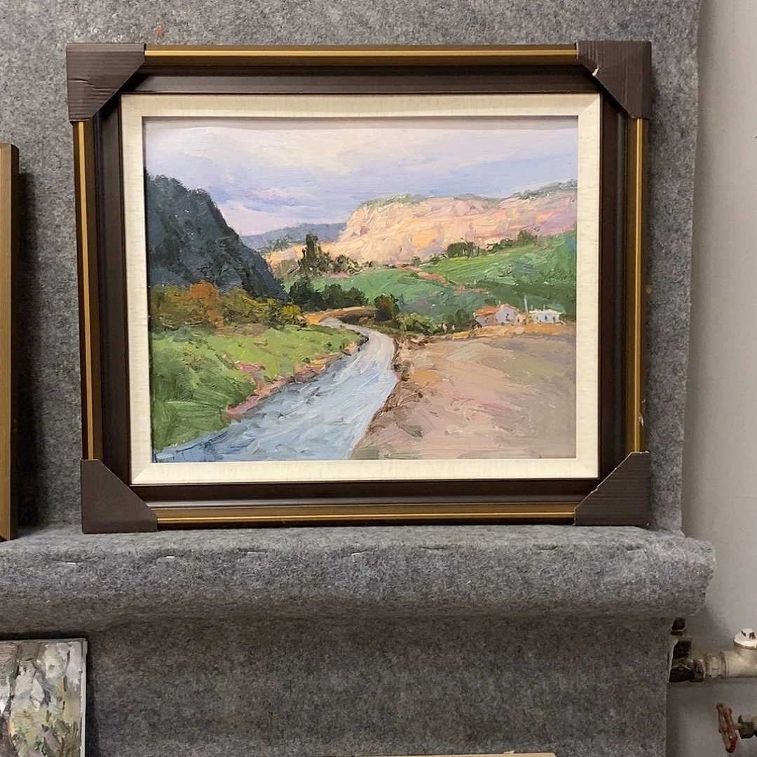 油画带外框画芯尺寸40x50cm