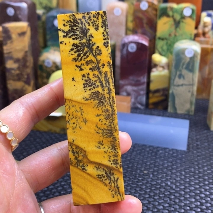 青田石开***怕青田石印章石