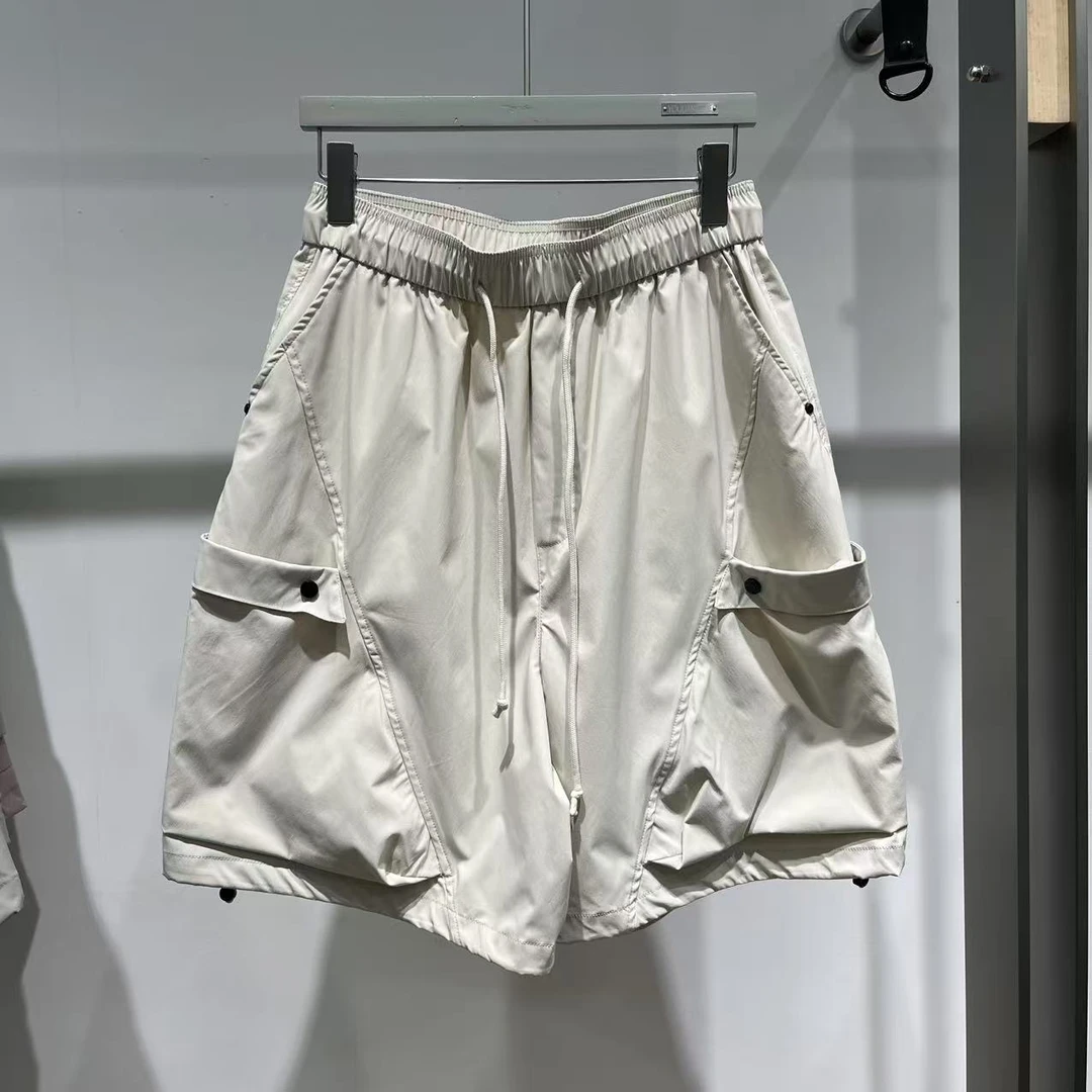 夏季新款速干短裤情侣大口袋户外运动潮流百搭五分裤ins男款