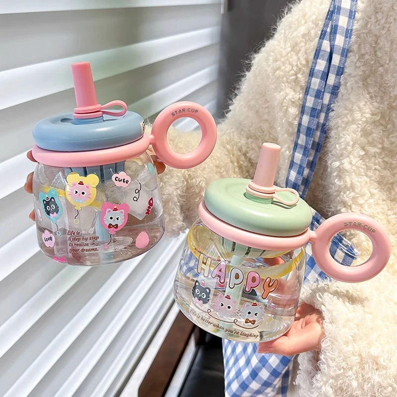 多巴胺猫咪高颜值防摔户外大容量大肚杯子