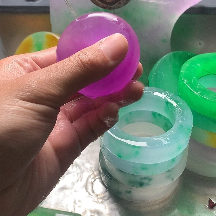 ✺***✺石英质玉合金珠宝半成品