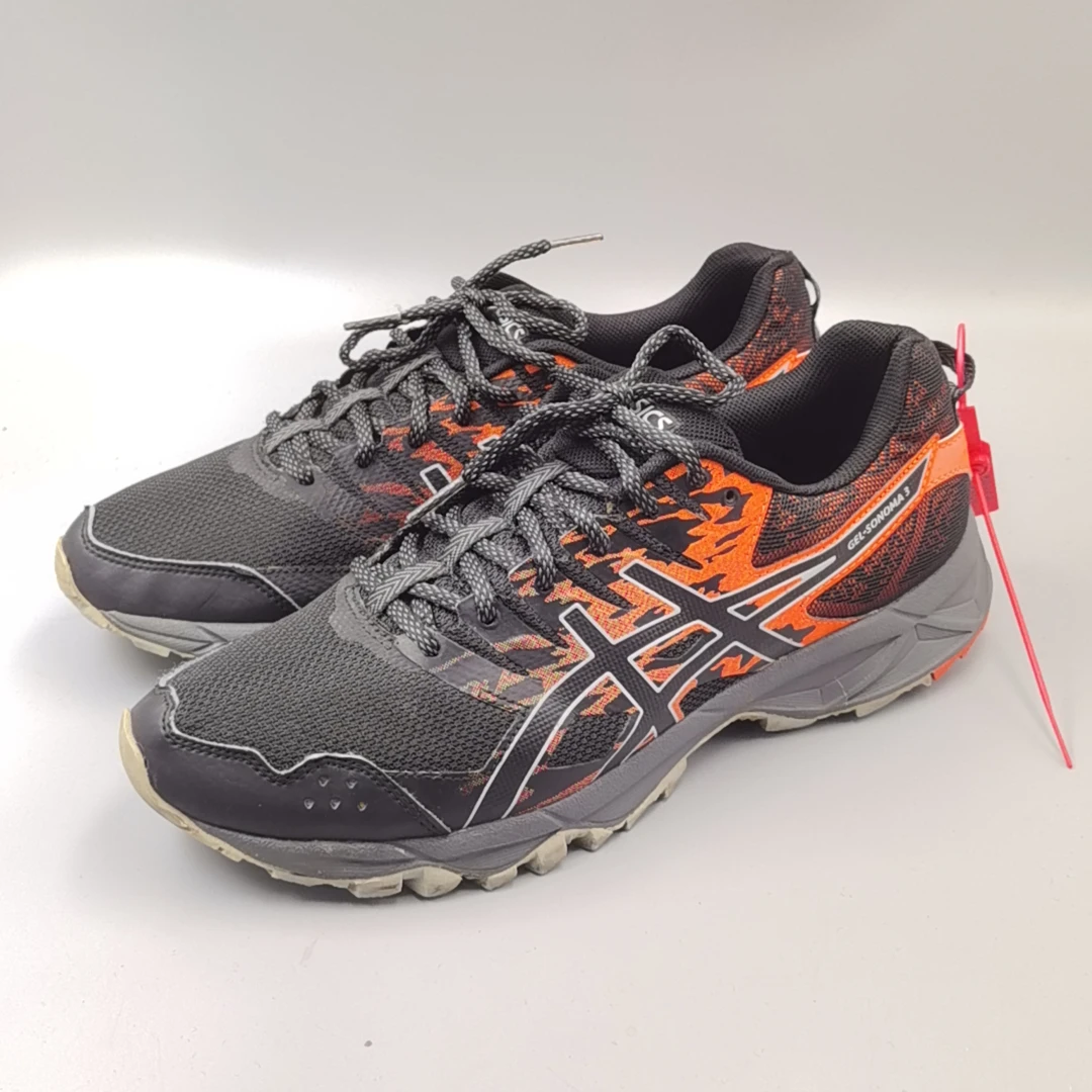 90新 MM6 43.5码275 Gel-Sonoma 3 跑鞋 二手正品 灰橙