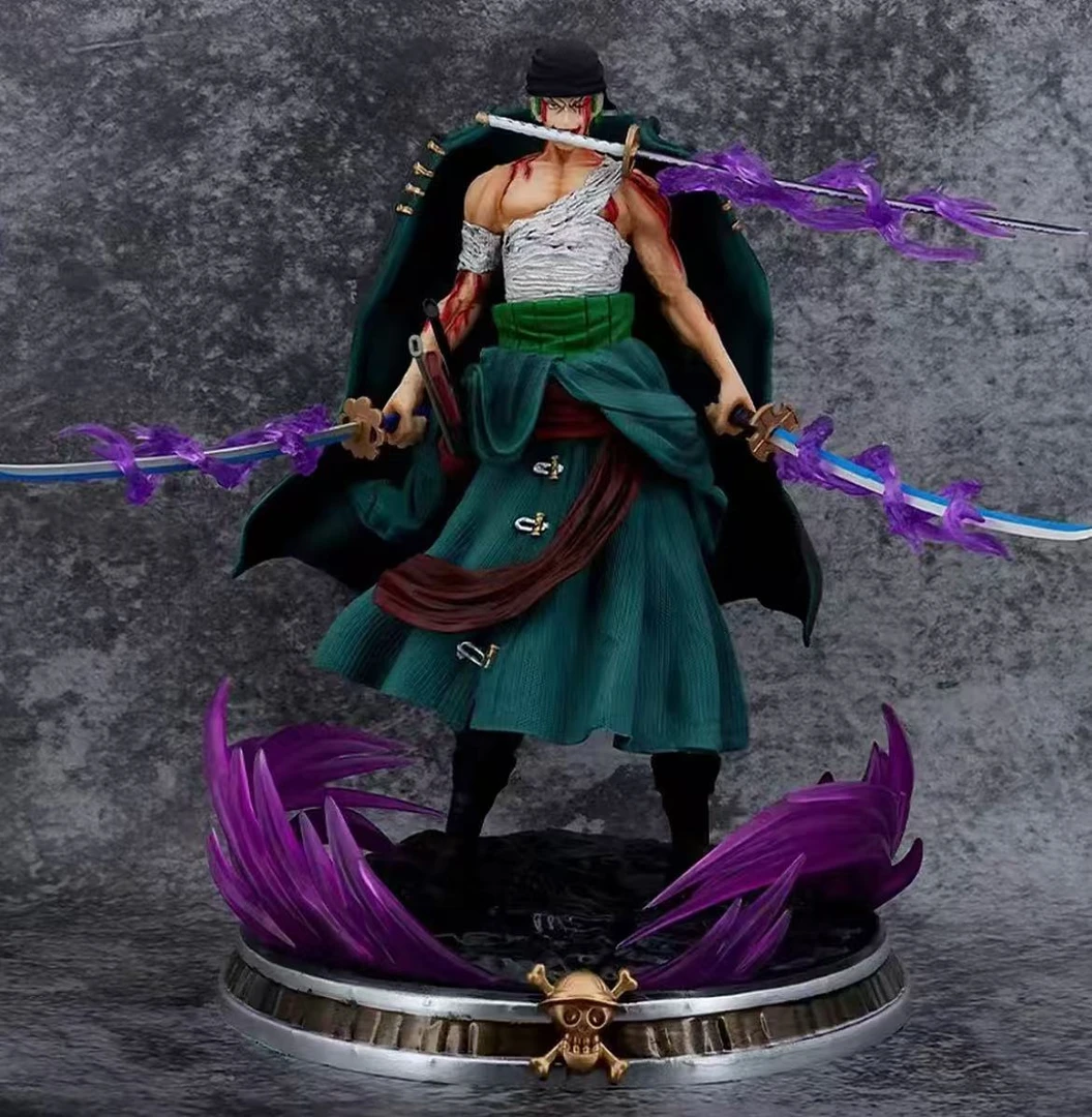 海贼王浴血索隆GK王和之国罗罗诺亚索隆手办玩具摆件模型礼物