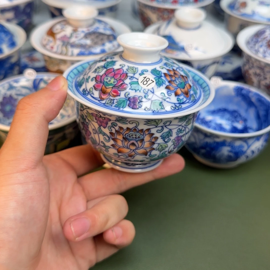 彦祖纯手工手绘茶具187
