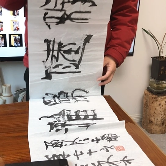 书法老师的书法作品