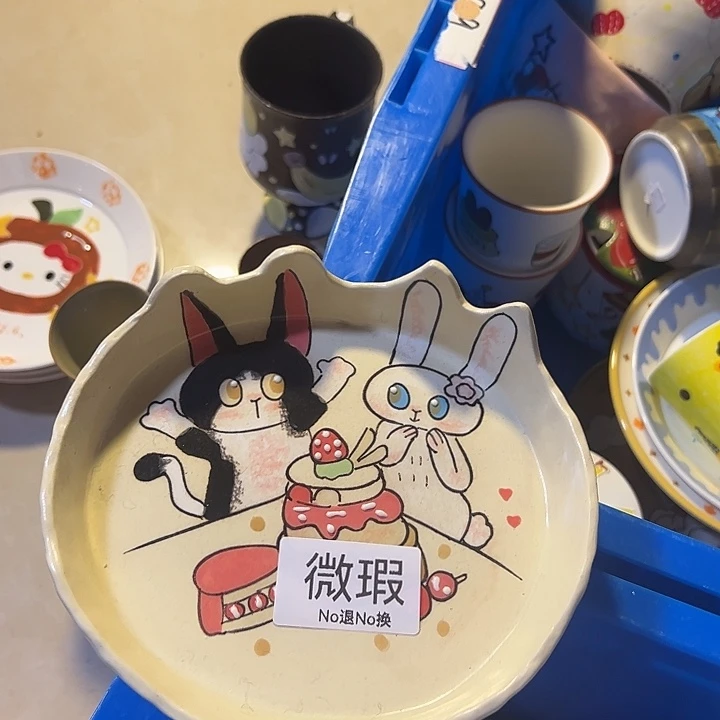 摆件瑕疵不退不换卡通手工