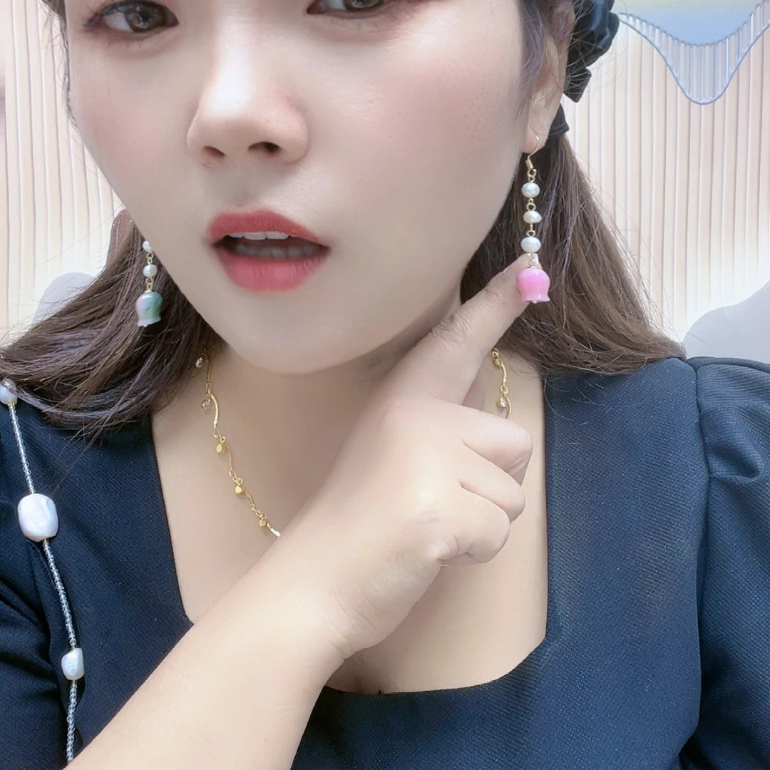 【闪购商品】合金淡水珍珠耳饰