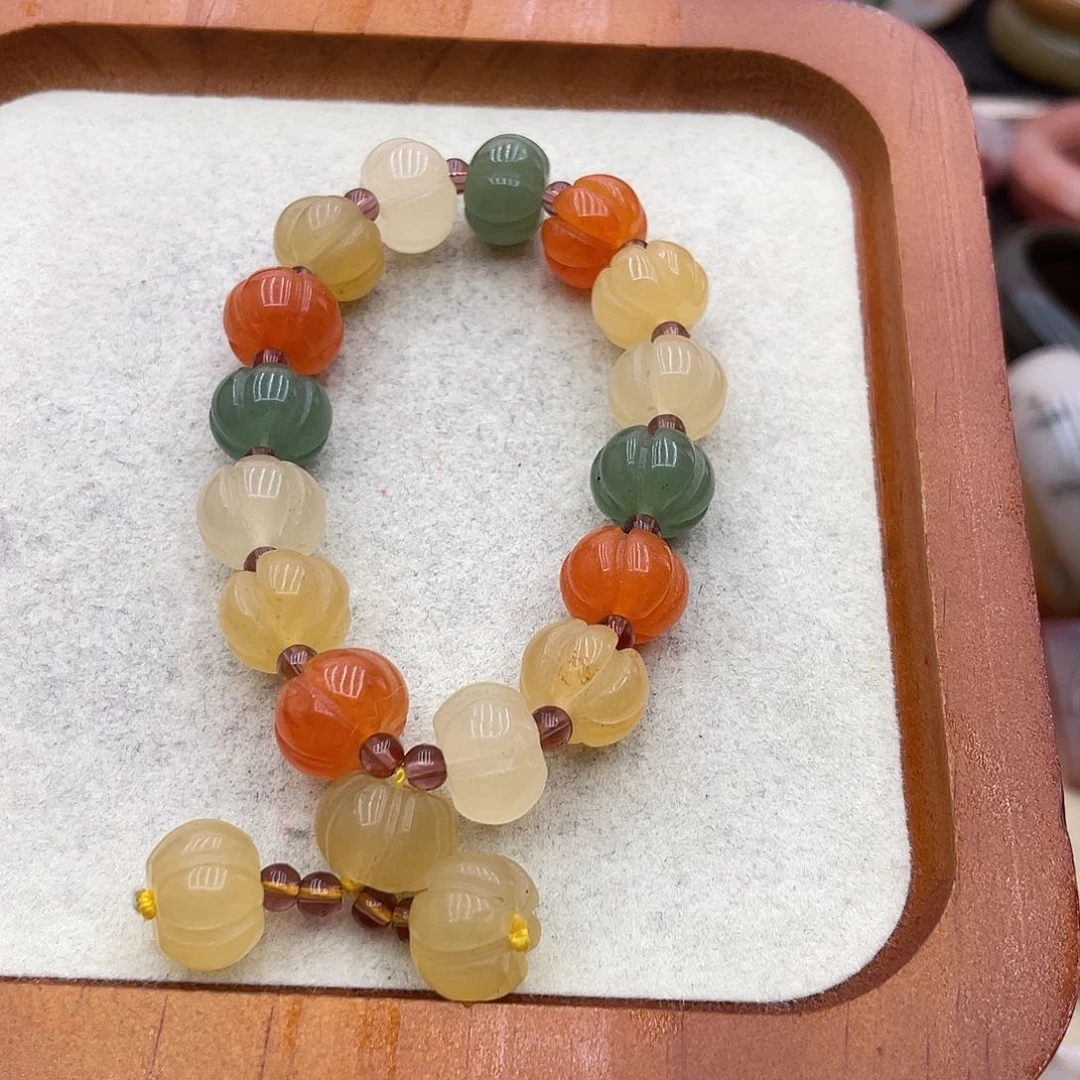 石英质玉圈口58银S925镀金镶嵌