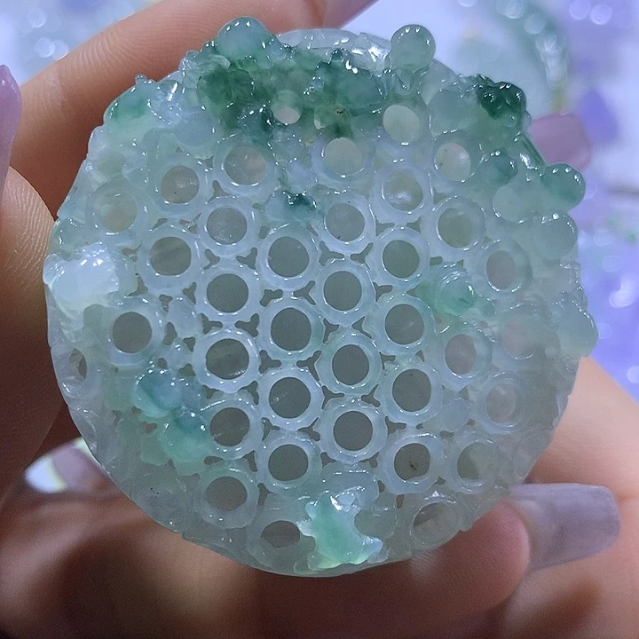 翡翠未镶嵌颈饰天然翡翠A货吊坠