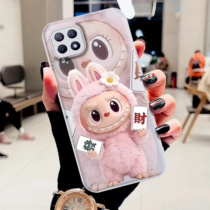 适用OPPOreno4se手机壳高颜值LBB水凝壳时尚春夏新款防摔保护套