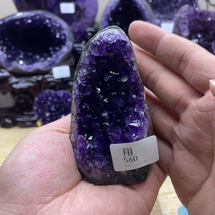 未镶嵌大型摆件（非配饰）紫晶