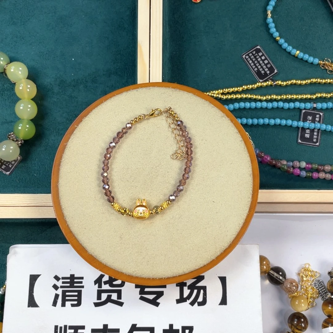 项链针钠钙石银S925镀金镶嵌
