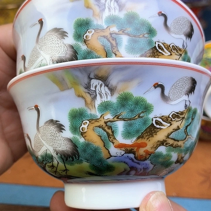 景德镇陶瓷藏式茶碗