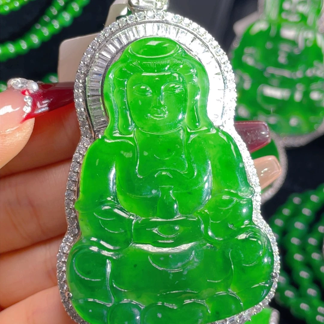 翡翠吊坠(不含链)未镶嵌