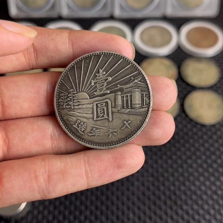 金属大头龙洋船洋工艺品