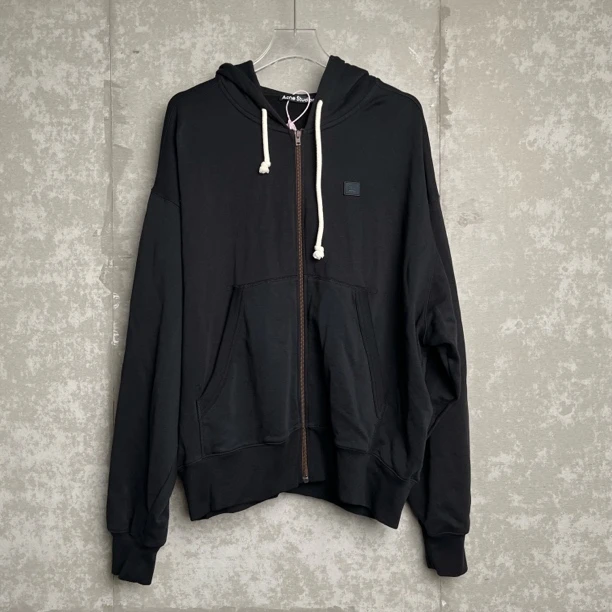 未使用 WE11 DONE XL*1/Acne Studio笑脸表情拉链帽衫/16912