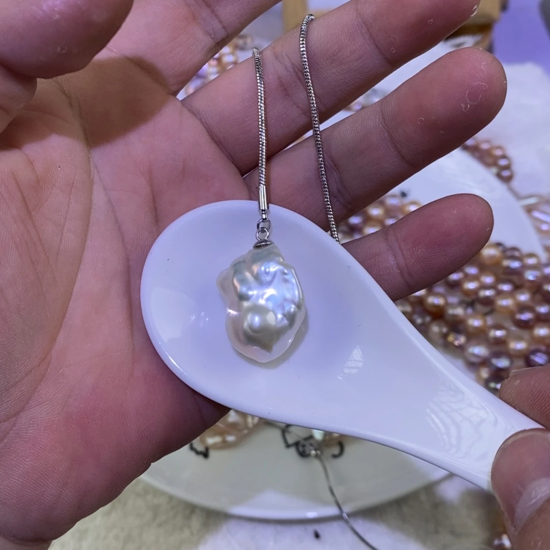 淡水珍珠未镶嵌颈饰