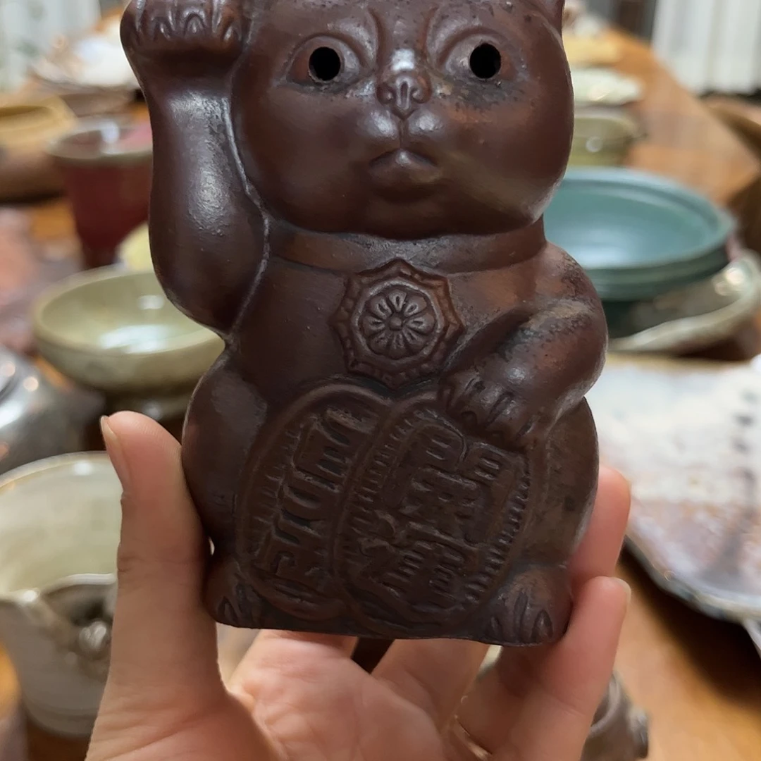 瓷片走*个猫摆件好看好看好看好看好看