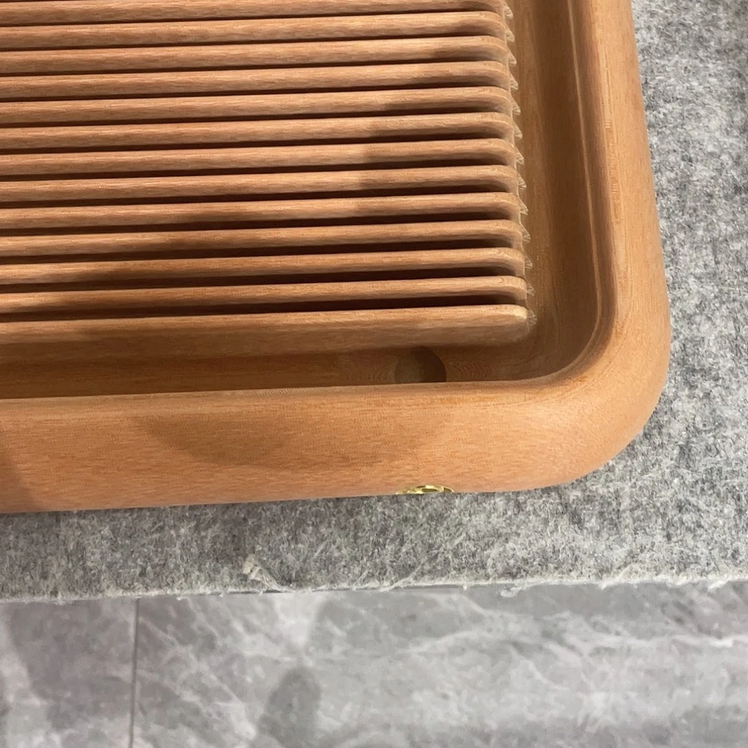 梁***旺电木茶盘橙金素60/40/5