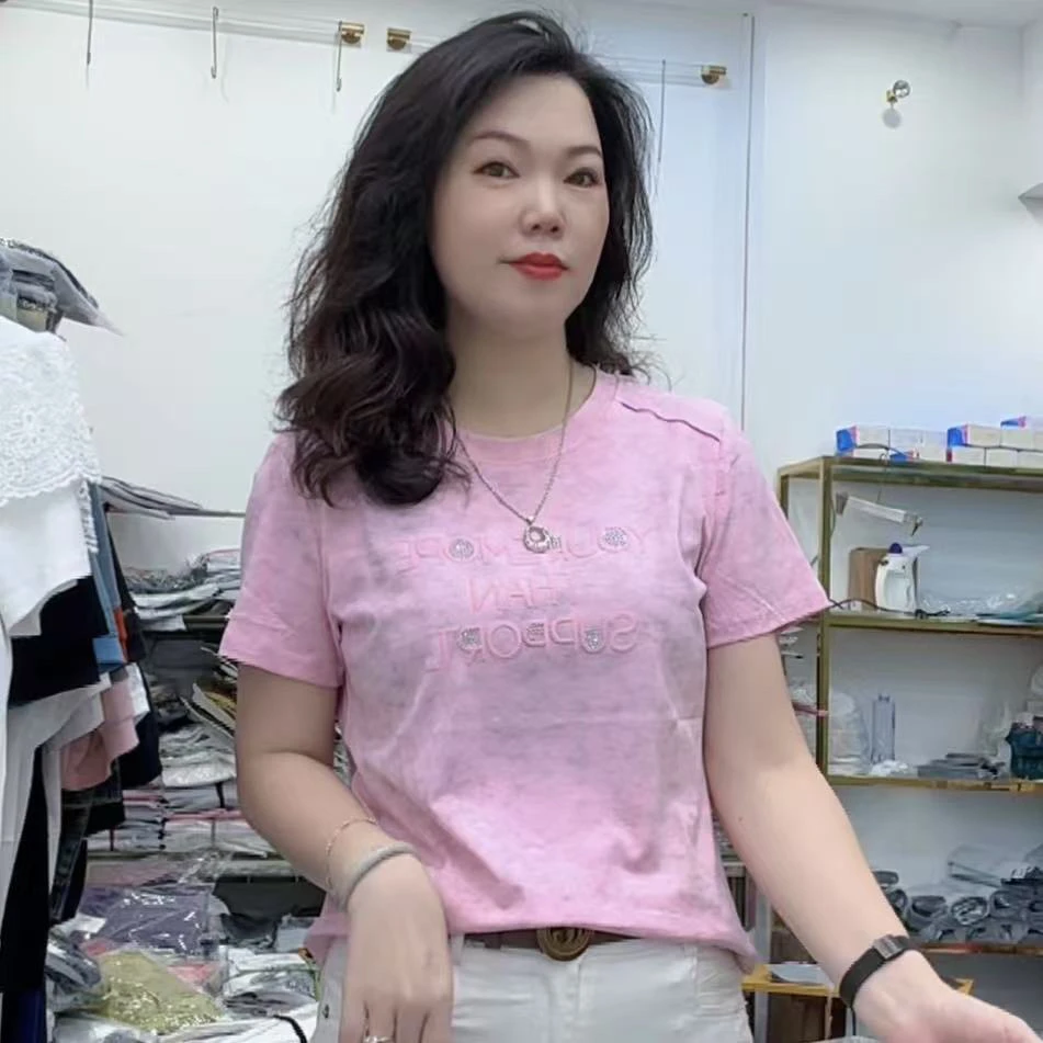 芬芬家新款时尚休闲百搭修身显瘦T恤2582