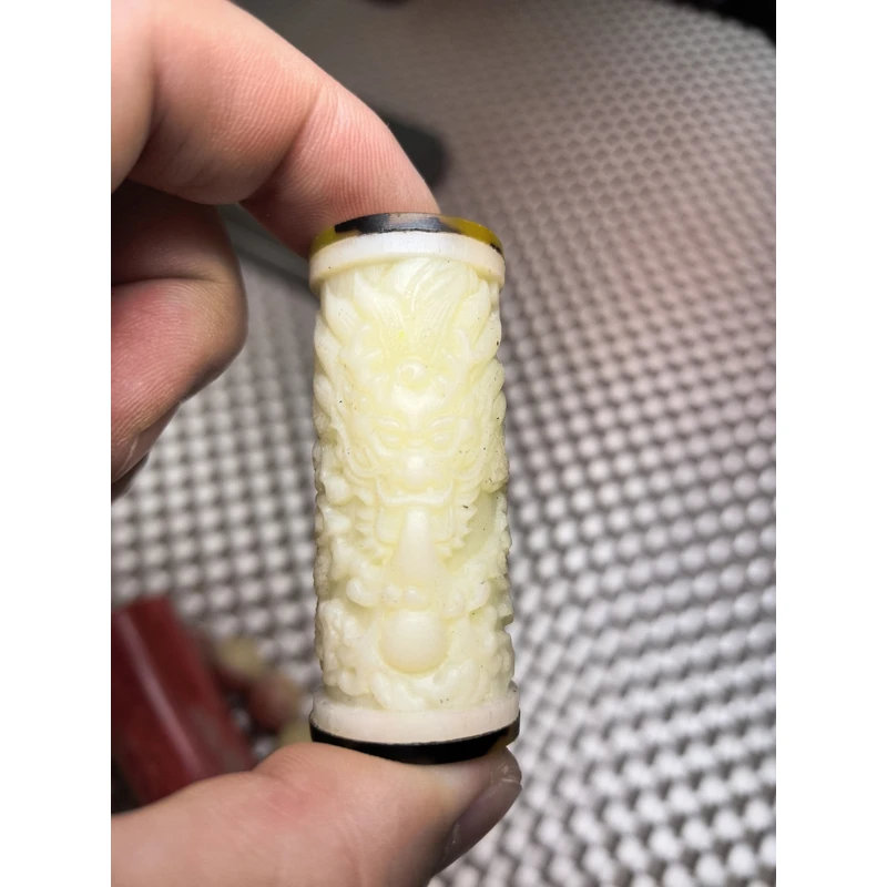 Q20 龙柱雕刻柱子佛珠(多样性发其一）