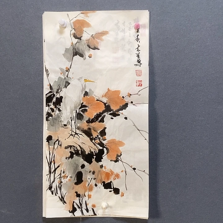 国画潘克军34/68手绘画芯