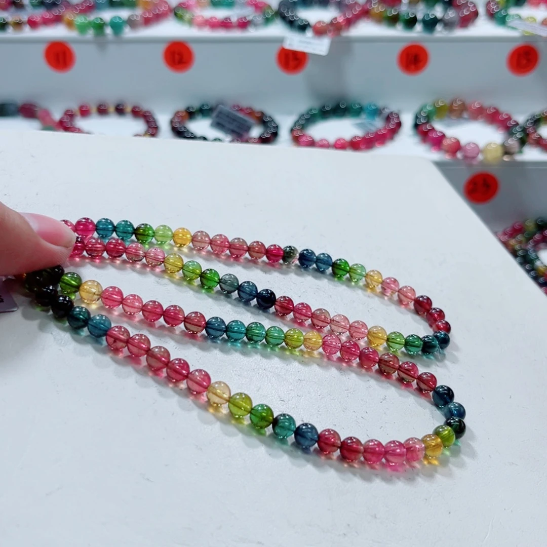 未镶嵌手链碧玺碧玺