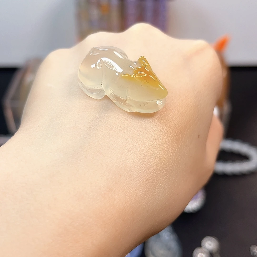 玛瑙/玉髓未镶嵌颈饰