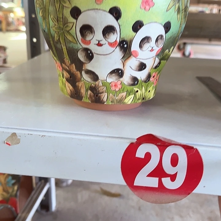 紫砂花盆景德镇陶瓷