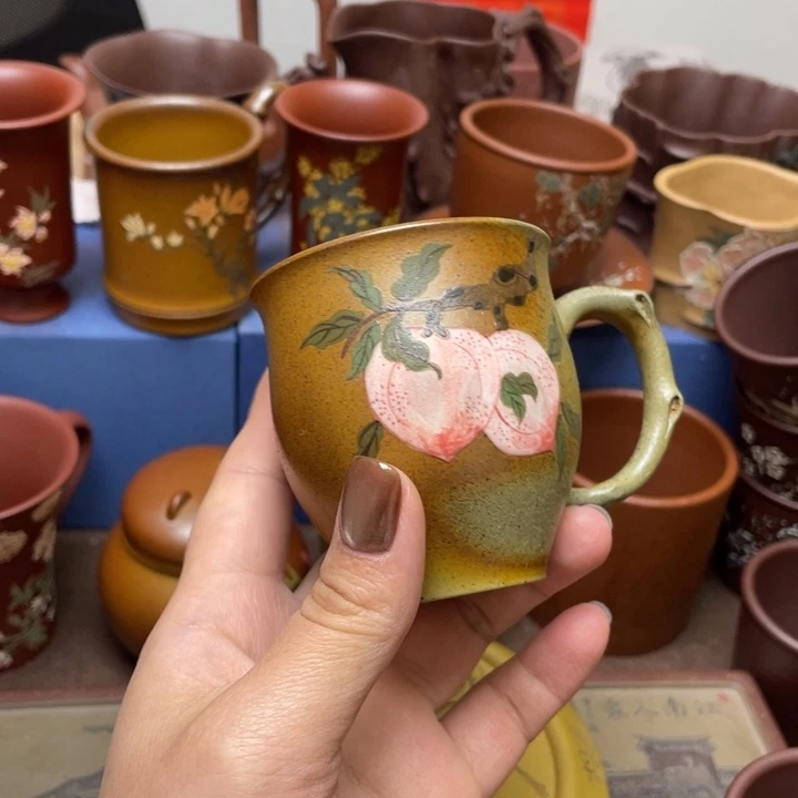 紫砂茶杯紫砂主人杯