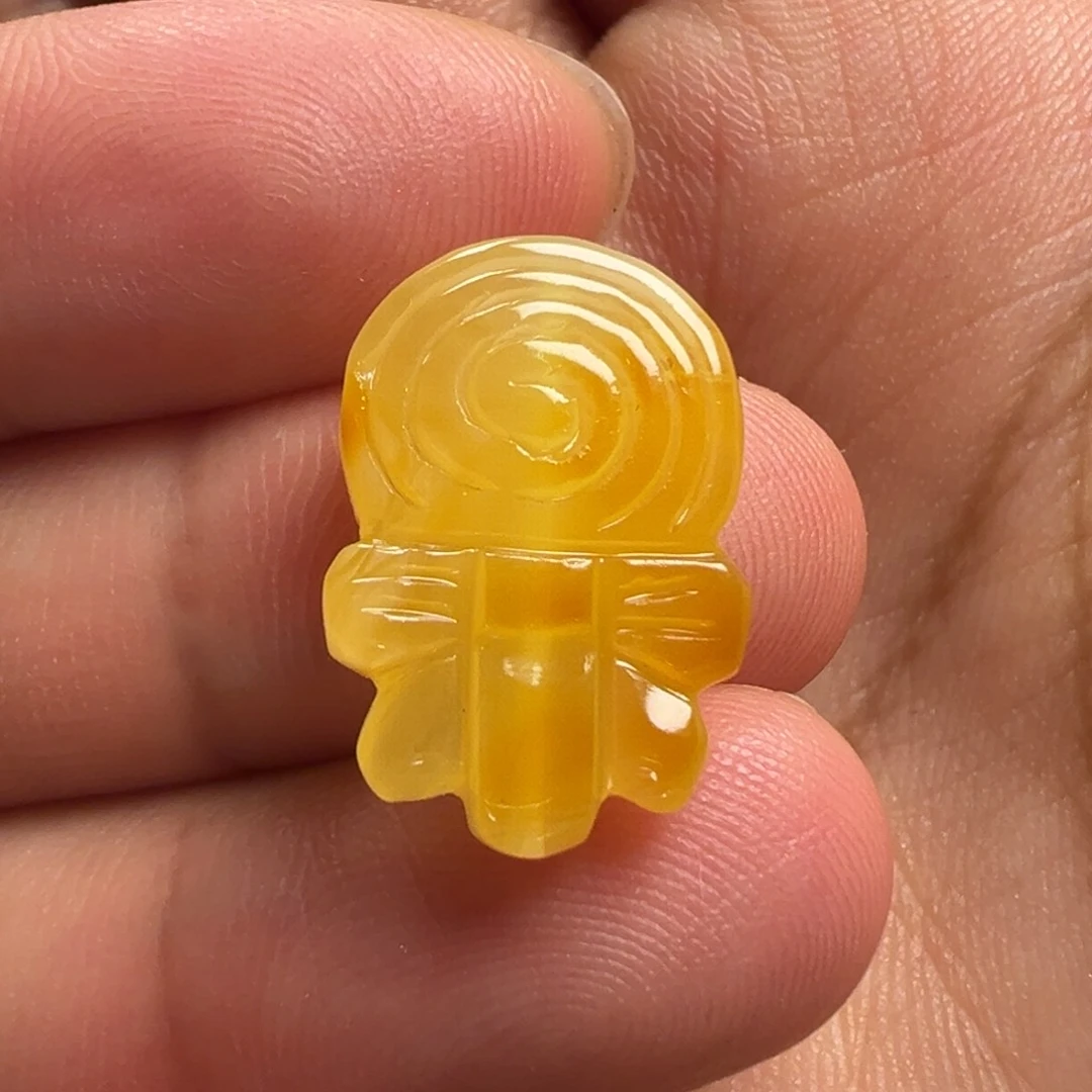 未镶嵌颈饰蜜蜡棒棒糖