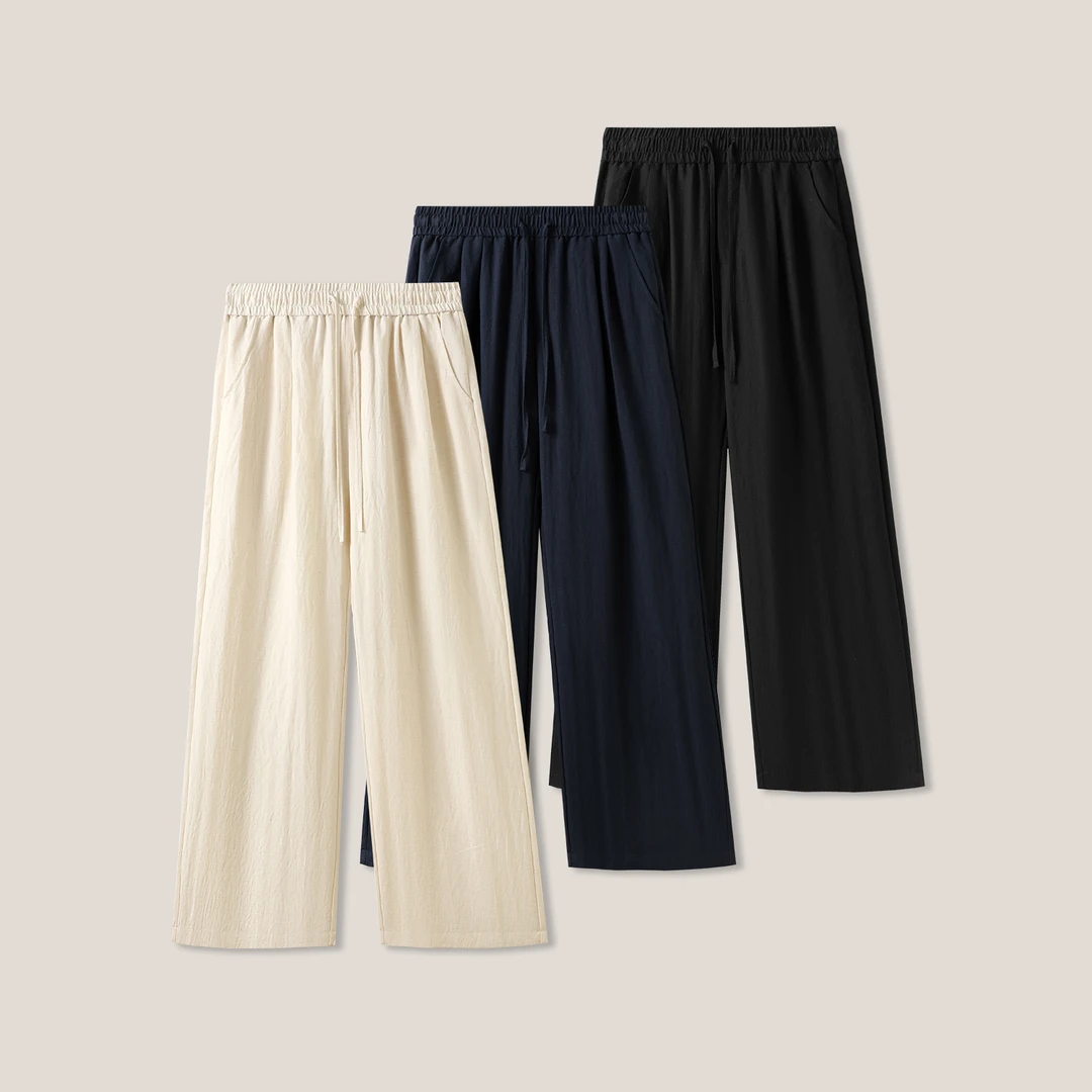 女装亚麻山本裤SS26144