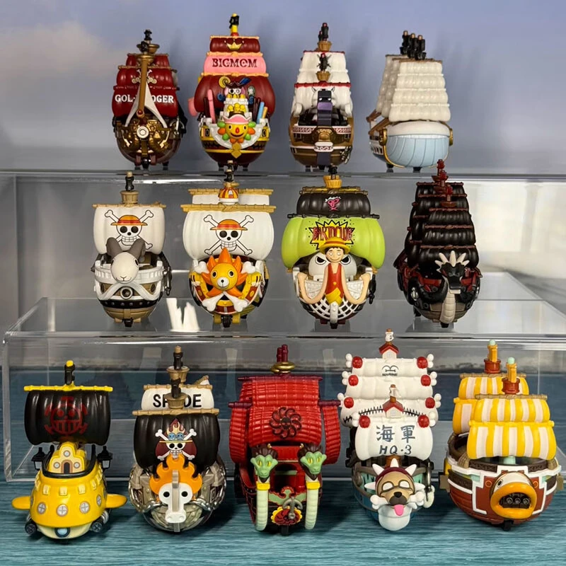 航海王·伟大的航路系列模型载具盲盒潮玩时尚桌面车载摆件模型船