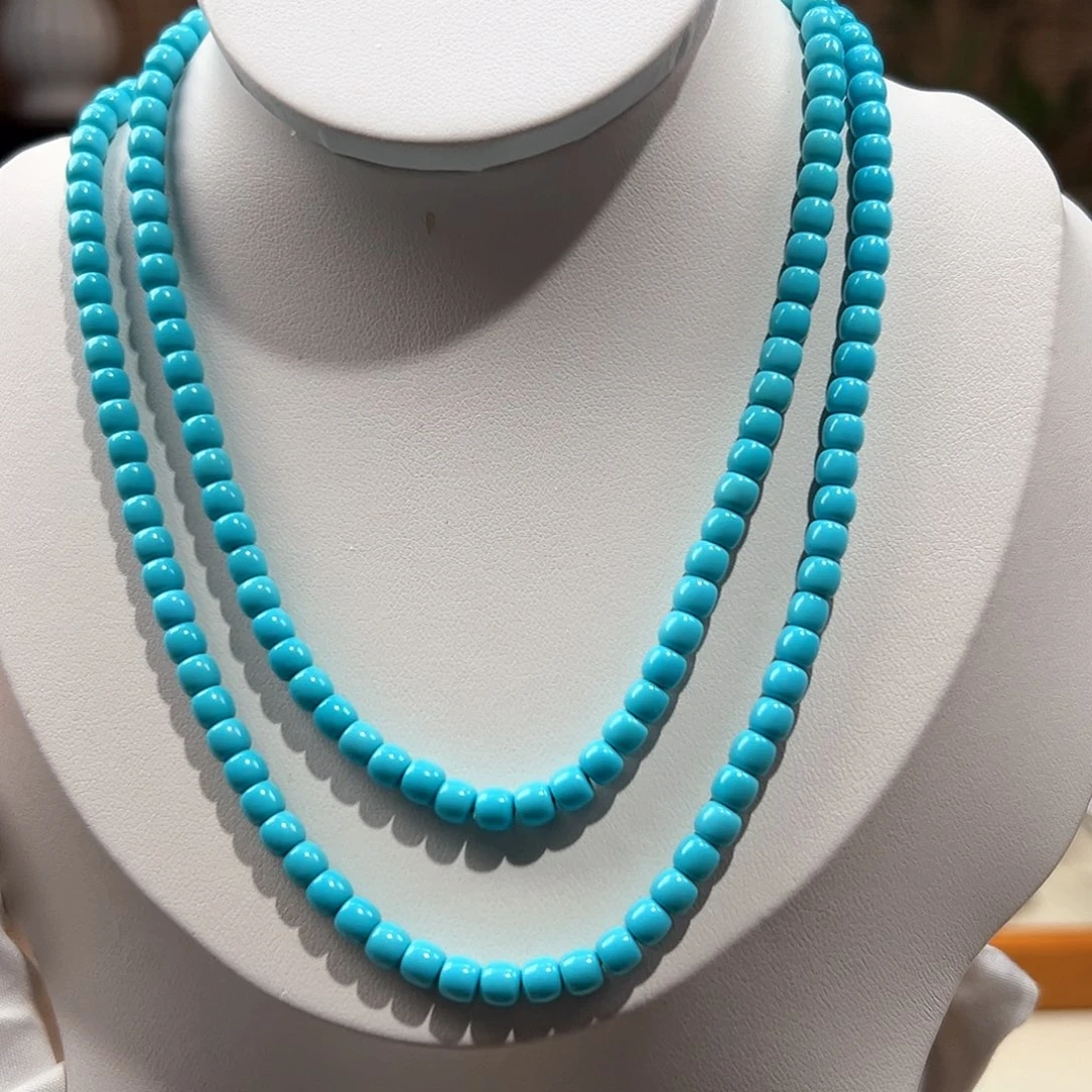 绿松石未镶嵌23玉化料老型108放漏卡4+