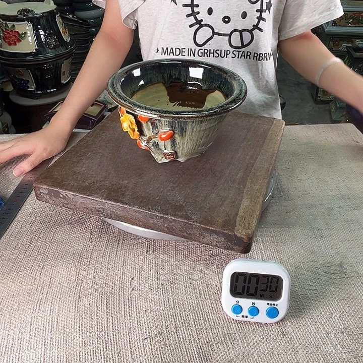 泳坤堂石湾盆徐*陶瓷