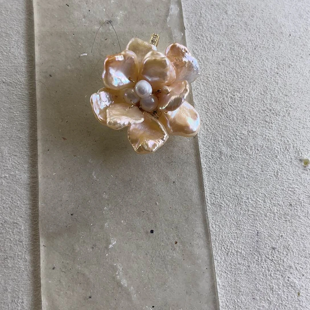 淡水珍珠未镶嵌吊坠(不含链)【纯恬】