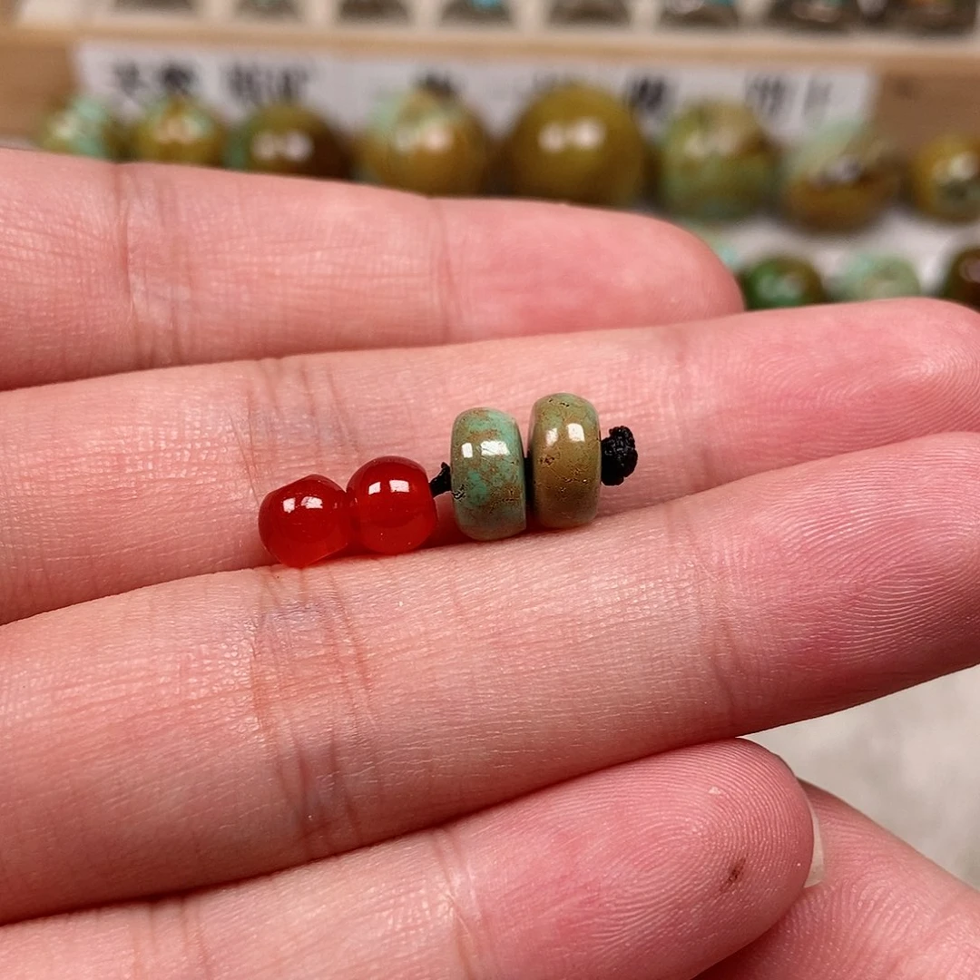 未镶嵌南红玛瑙珠宝半成品